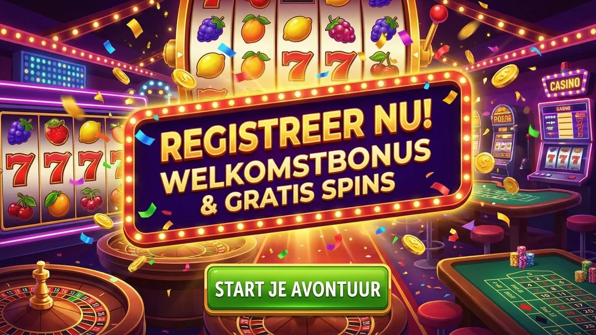 Registreren met bonus